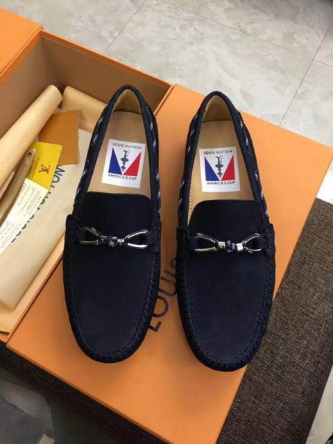 LV Men Causal Leather Sandals