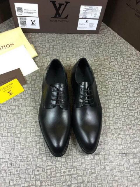 LV LeatherMen Leather Shoes