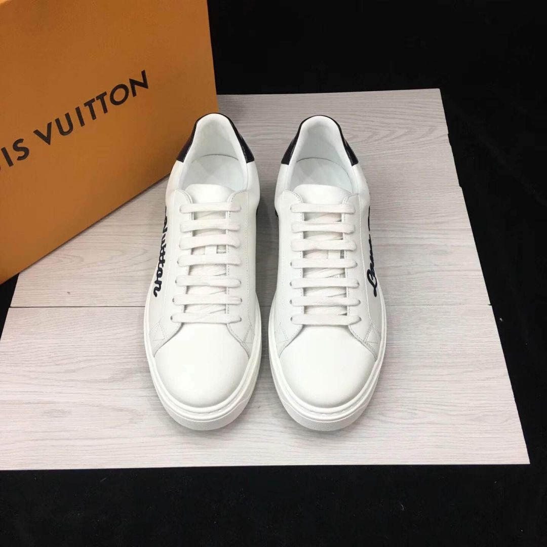 LV Men Causal Leather Sandals