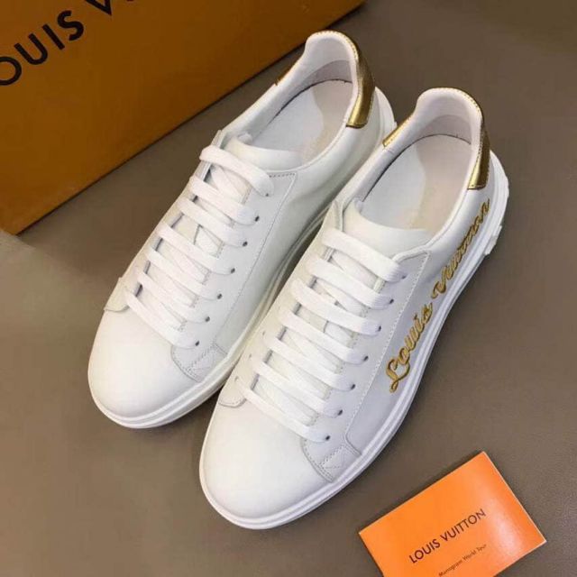 2018 LV Embroidery Men Causal Sandals