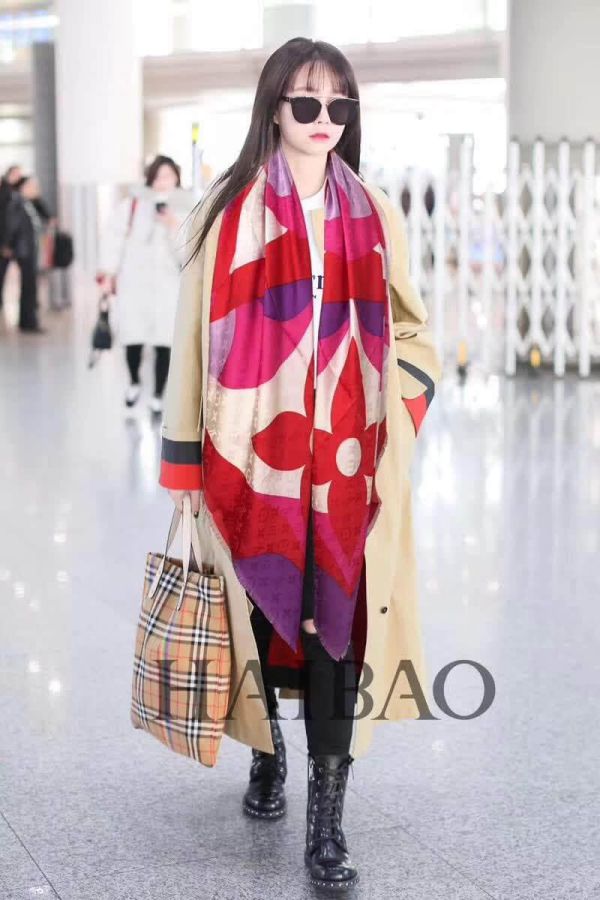 LV 100% Square Women Scarves