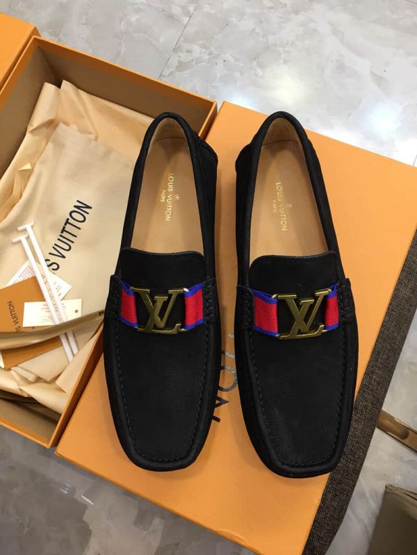 LV Men Causal Leather Sandals