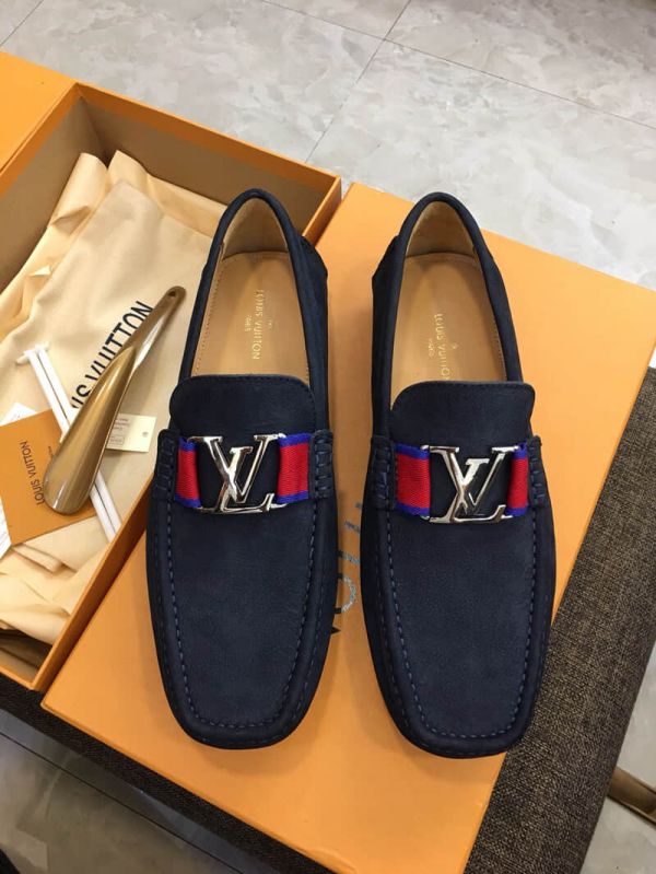 LV Men Causal Leather Sandals