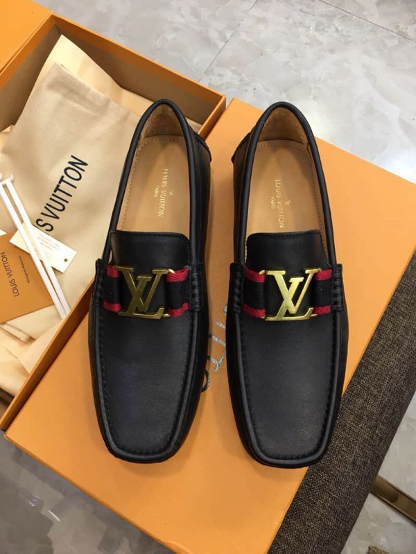 LV Men Causal Leather Sandals