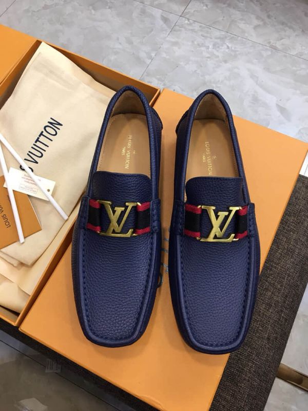 LV Men Causal Leather Sandals