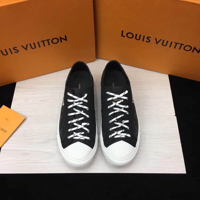 LV pvc Monogram Canvas Men Sneakers