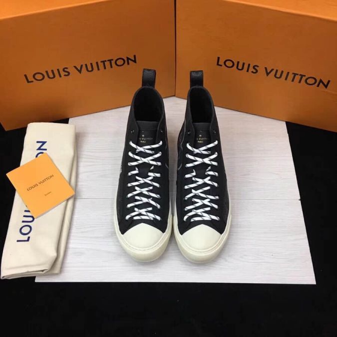 LV pvc Monogram Canvas Men Sneakers