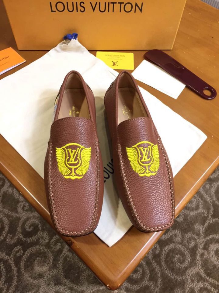 2018 LV Causal Men Loafers