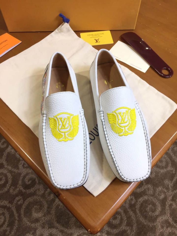 2018 LV Causal Men Loafers