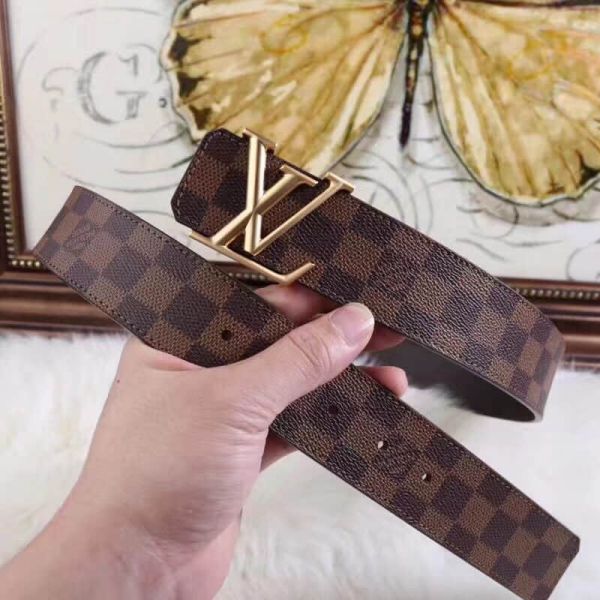 2018 LV Metal Buckle Men Belts