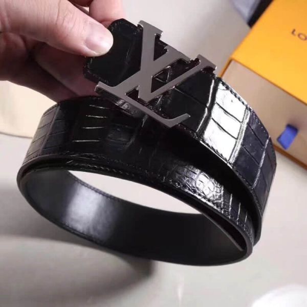 2018 LV Crocodile Men Belts