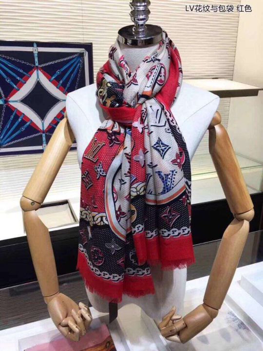 2018 LV Monogram Women Scarves