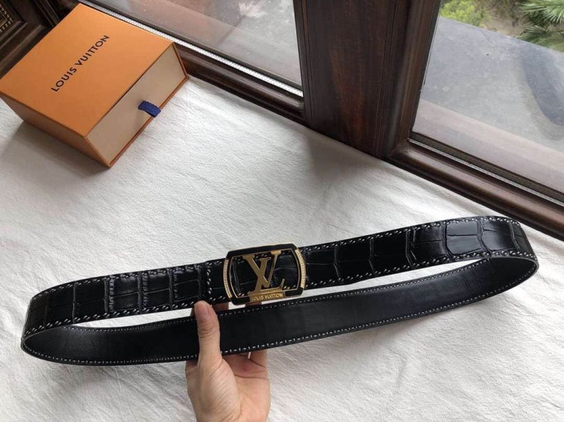 2018 LV Men Leather Belts