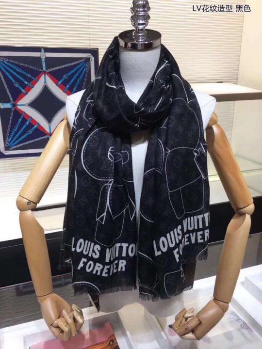 LV Forever 2018 Silk Women Scarves