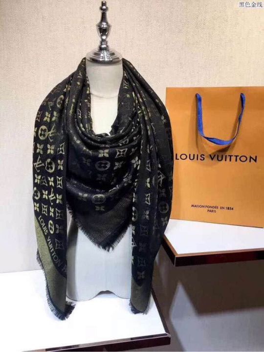 2018 LV Paris Square Women Scarves