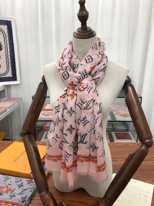 2018 LV Silk Cashmere Square Women Scarves