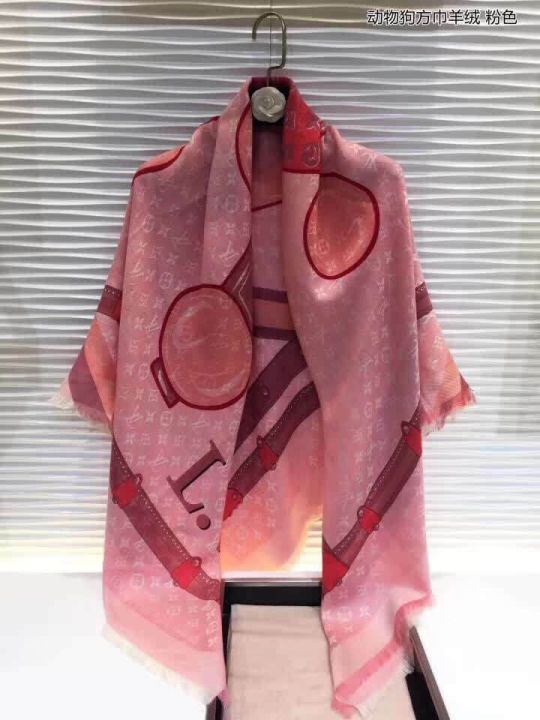 2018 LV Square Cashmere Women Scarves