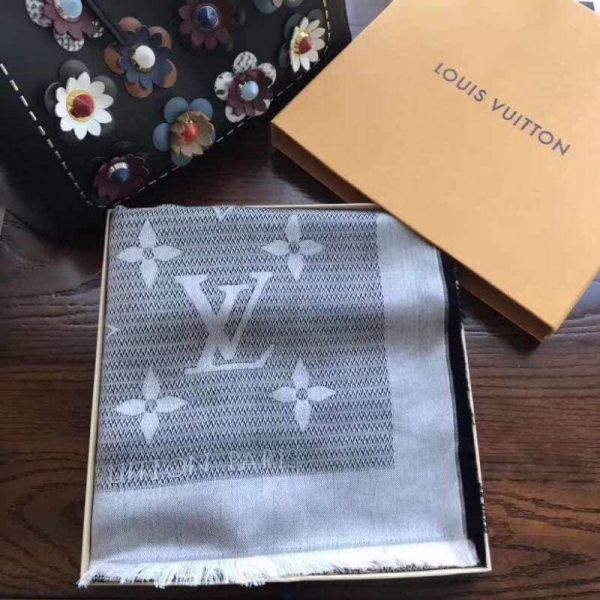 LV Silk Wool Square Women Scarves