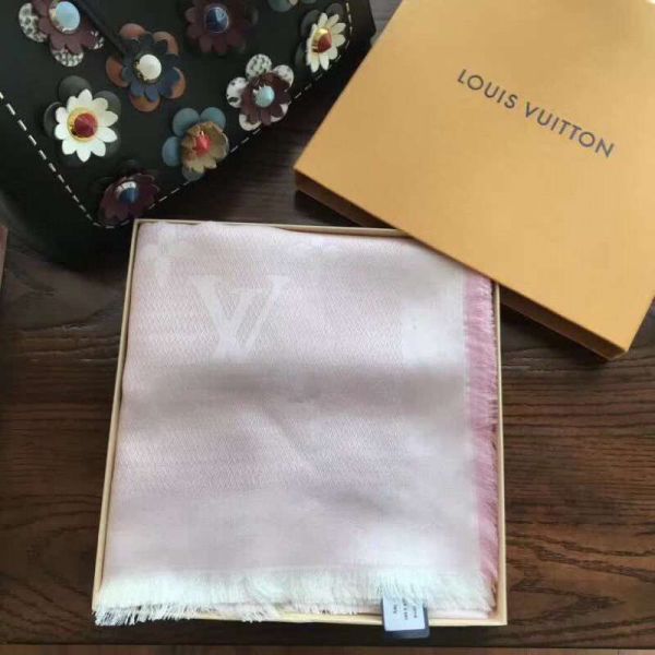 LV Silk Wool Square Women Scarves