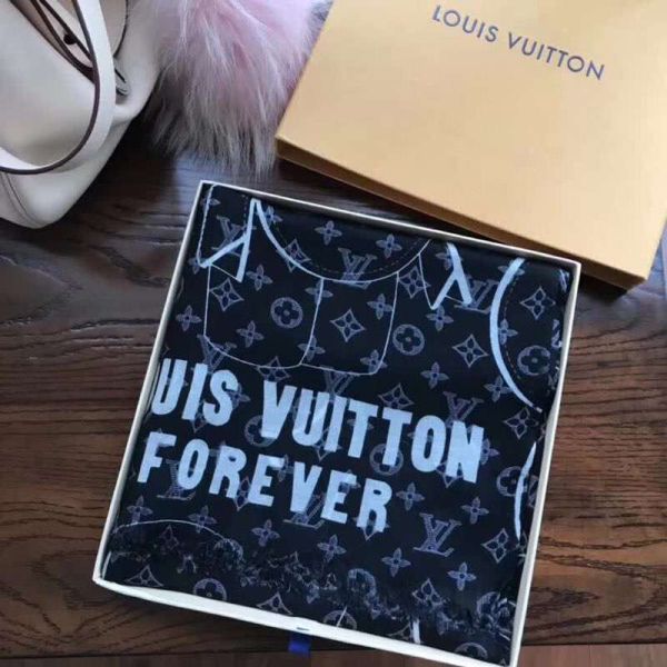 2018 LV 100 Cashmere Silk Square Women Scarves