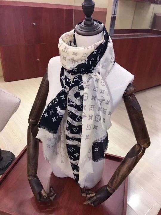 2018 LV Cashmere Silk Square Women Scarves