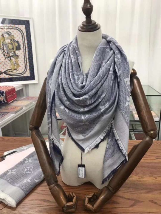 LV Silk Wool Women Scarves