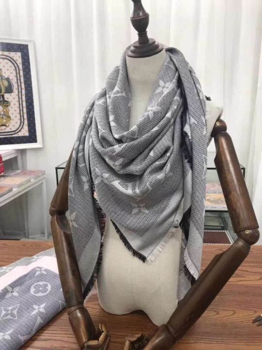 LV Silk Wool Women Scarves