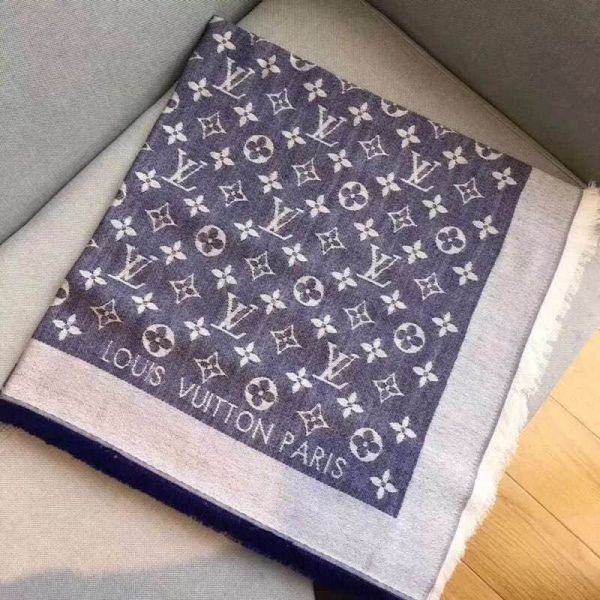 LV Paris Monogram 140*140cm Silk Square Women Scarves