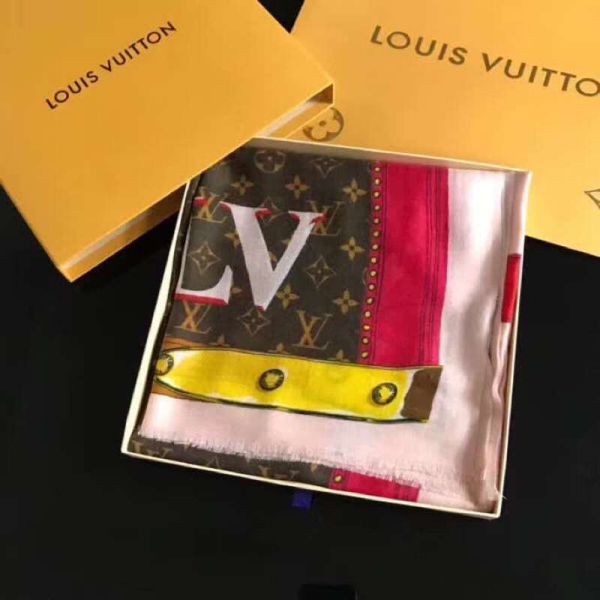 2018 LV 300 Cashmere Silk Square Women Scarves