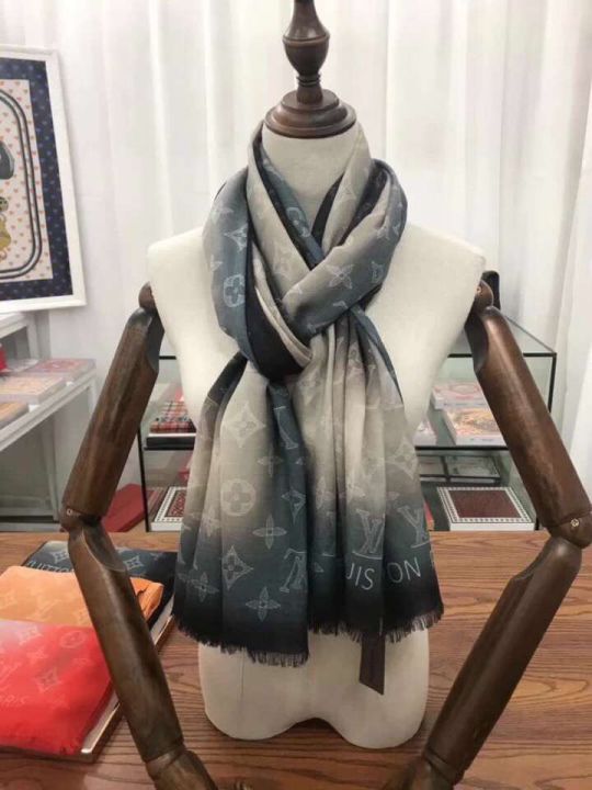 LV MASTERS Classic Monogram Square Women Scarves