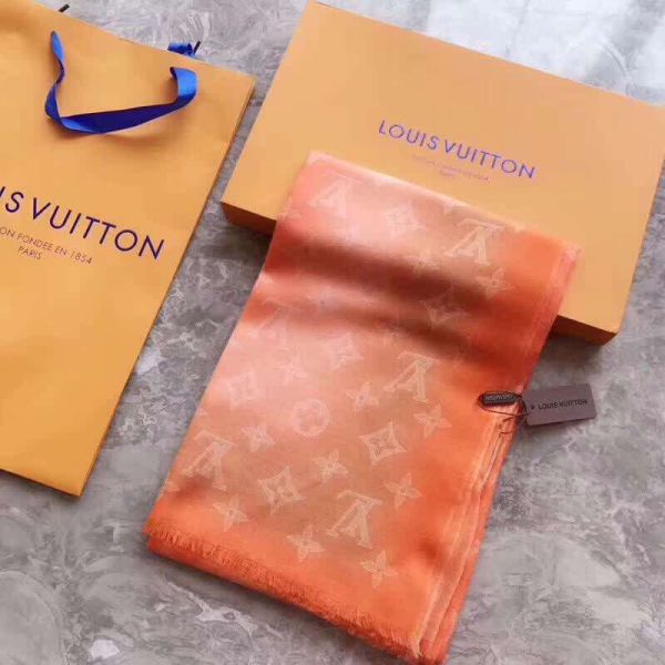 LV Cashmere Silk Square Women Scarves