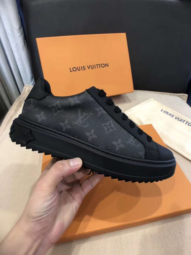 LV Monogram Men Casual Shoes