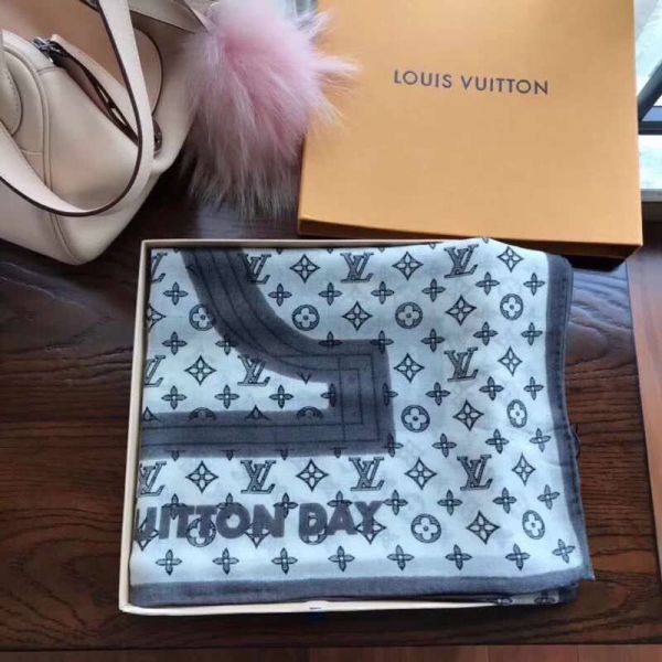 LV Monogram Cashmere Square Women Scarves