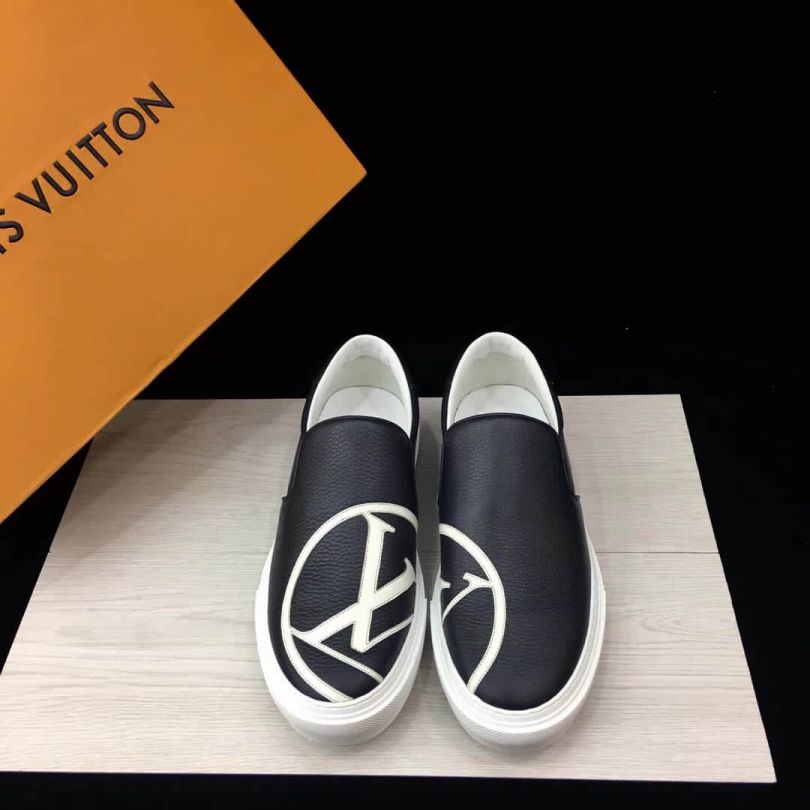 LV Men Leather Sneakers