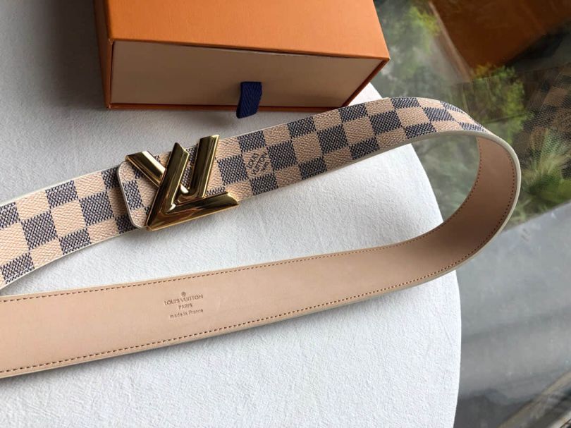 2018 LV Metal Buckle 3.8cm Men Belts