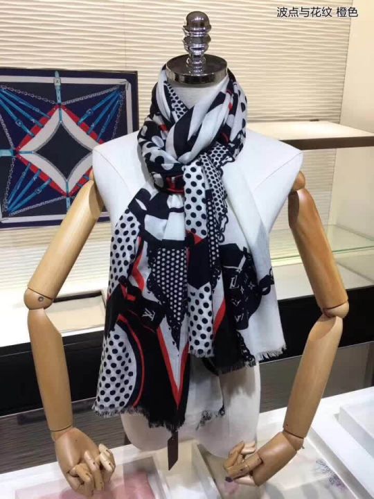 LV Monodots Monogram Cashmere Women Scarves