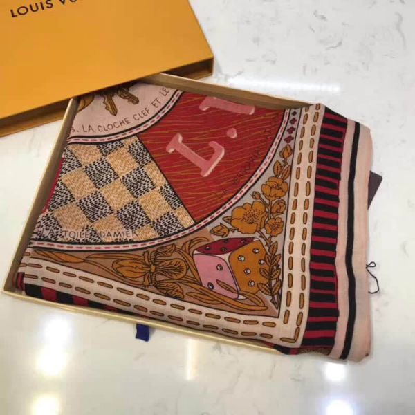 2018 LV Cashmere Square Women Scarves