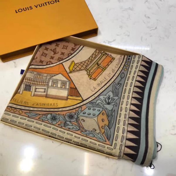 2018 LV Cashmere Square Women Scarves