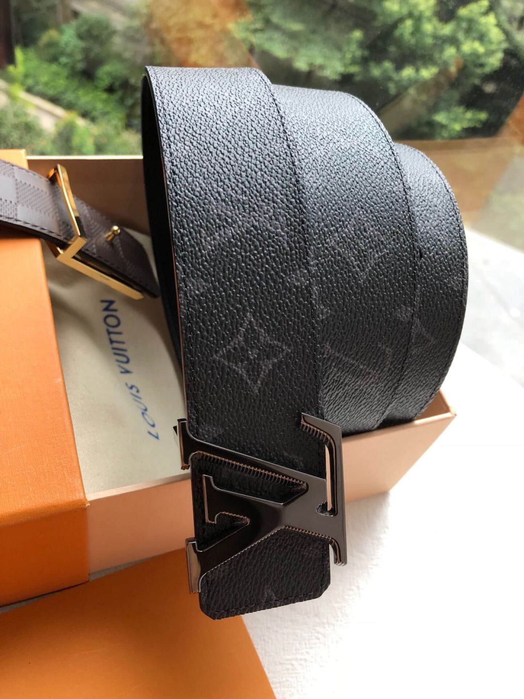 2018 LV Metal Buckle Reversible 40mm Men Belts