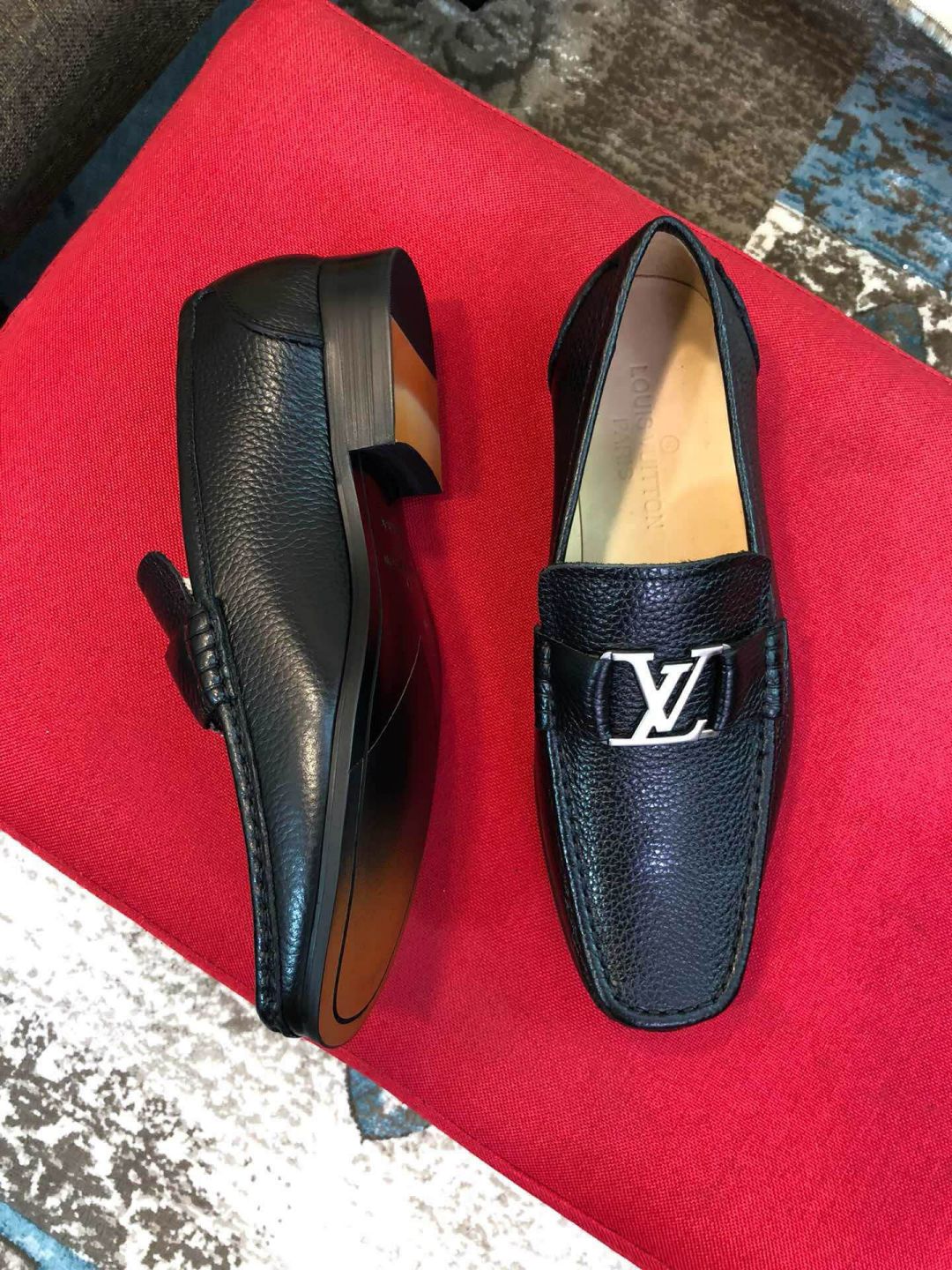 LV Loafers Men Driver Shoes