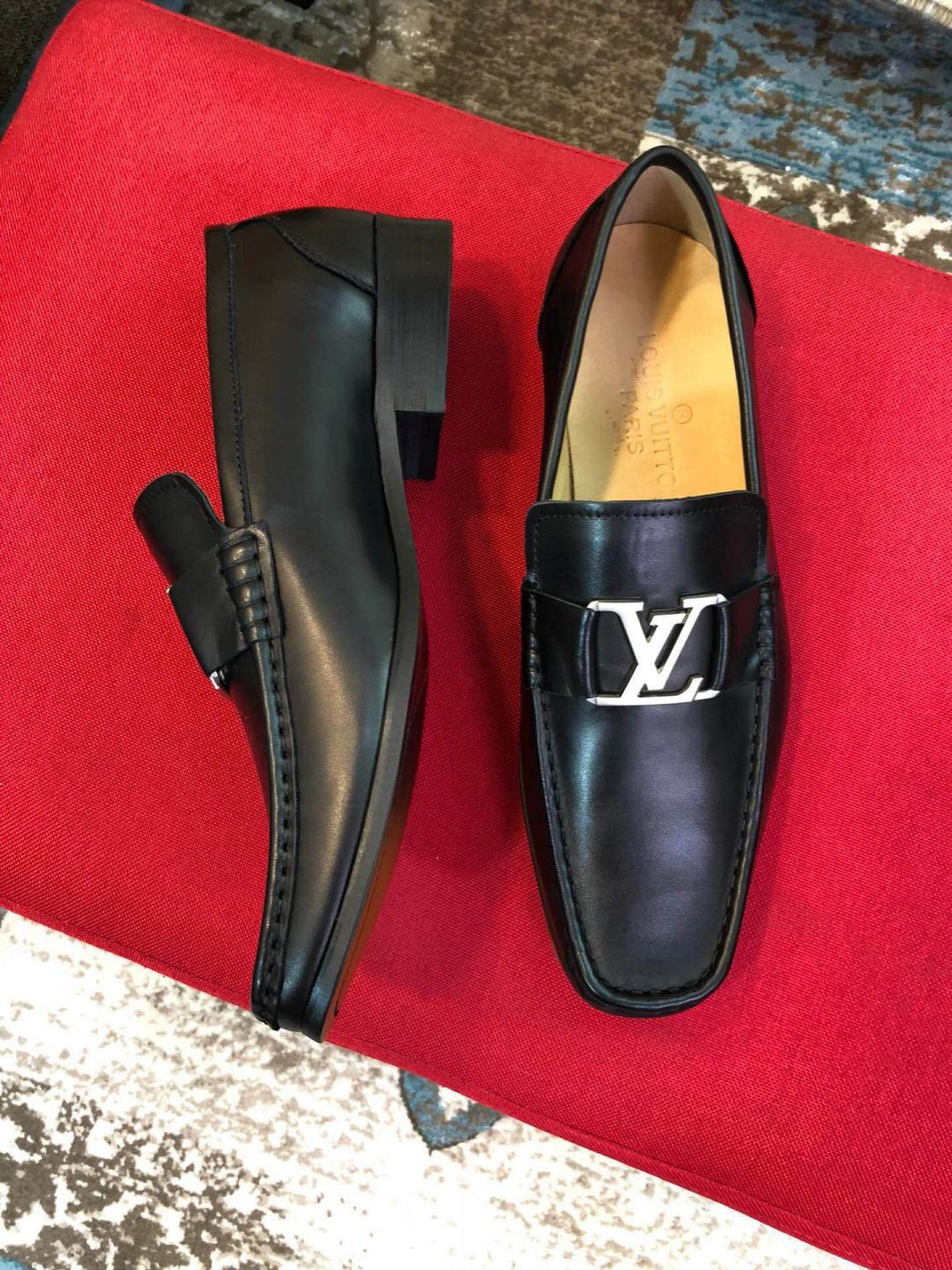 LV Loafers Men Driver Shoes