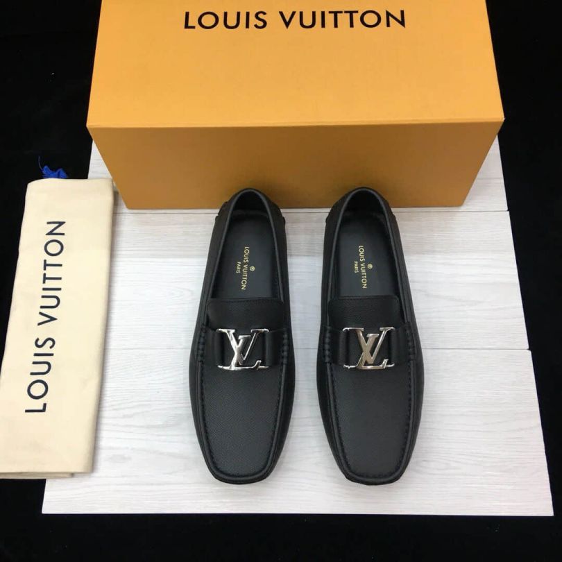 LV Leather MONTE CARLO Driver Shoes 1A3K2E Men Sandals