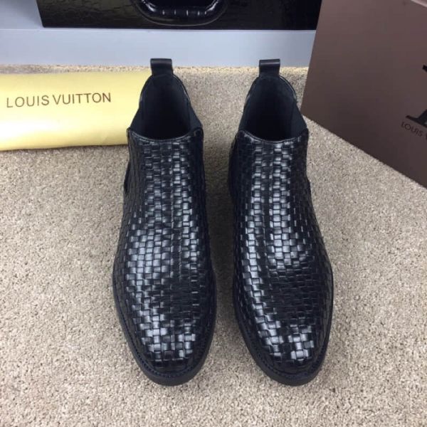 LV Ankle Boots Men Sandals