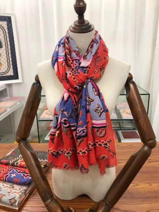 2018 LV POP MONOGRAM Women Scarves