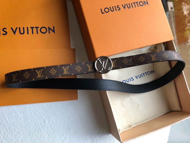 2018 LV Circle20MM Reversible Women Belts