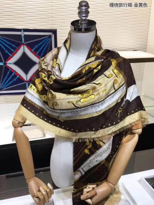 LV Cashmere Square Women Scarves