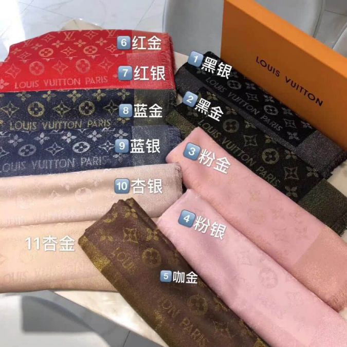 LV Cashmere Paris Women Scarves