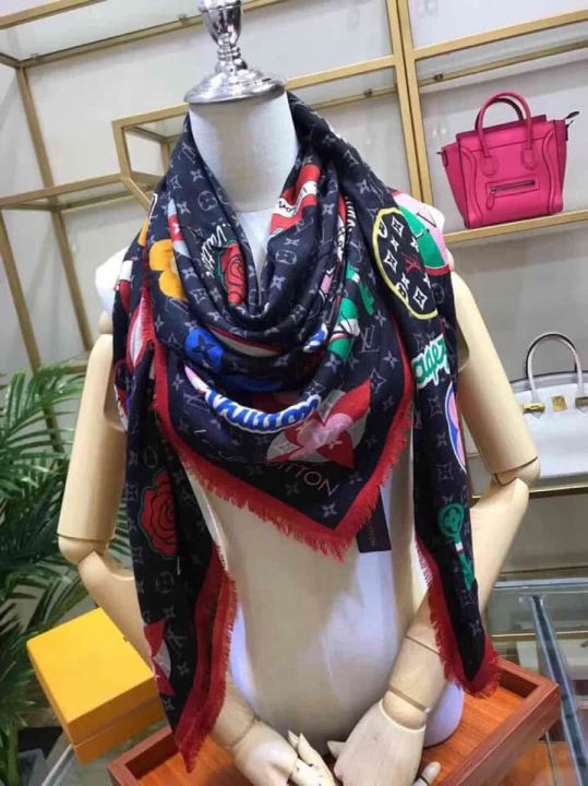 LV Stories SquareM70211 Women Scarves