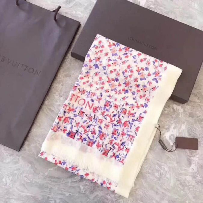 2018 LV logo Cashmere Women Scarves