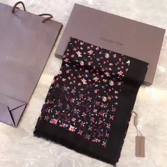 2018 LV logo Cashmere Women Scarves